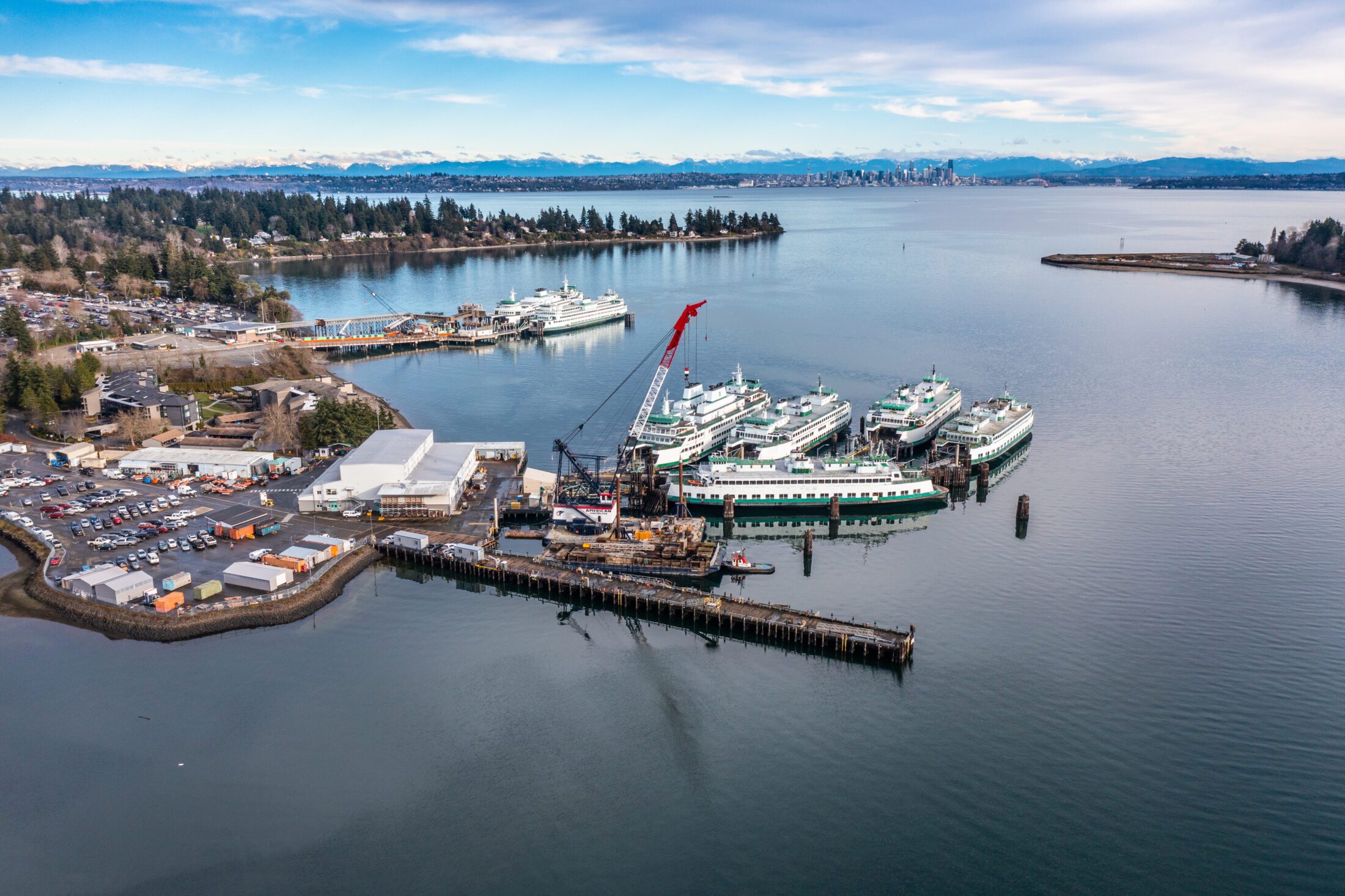 Eagle Harbor Aerial View